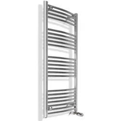 cumpără Uscător de prosoape Radiva Haiti 400x1200 mm Curved (crom) în Chișinău 
