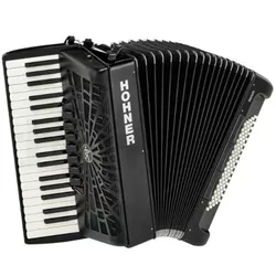 cumpără Pian digital Hohner Bravo III 80 Black silent key Acordeon 80 BASS (16422) în Chișinău 