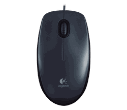 Mouse Logitech M100, Grey