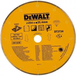 купить Набор головок, бит, насадок DeWalt DT3734 disc diamantat Ø250x25.4mm в Кишинёве 