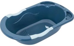 купить Ванночка BabyJem 133 Cadita cu scurgere Indigo Blue в Кишинёве 