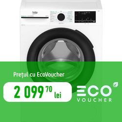 купить Стиральная машина с фронтальной загрузкой Beko BM3WFUS48415WBEE в Кишинёве 