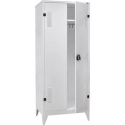 купить Офисная металлическая мебель УХЛ-МАШ ШО-Н-800 Шкаф одежный на ножках (1950х800х500) в Кишинёве 
