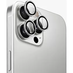 cumpără Sticlă de protecție pentru smartphone UNIQ Optix Aluminium Camera Lens Protector for iPhone 16 Pro/16 Pro Max, Black în Chișinău 