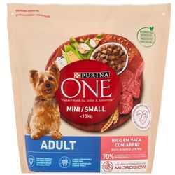 cumpără Hrană pentru animale de companie Purina One Mini Dog Adult hr.usc. p/caini (vita,orez) 1,5kg (6) în Chișinău 