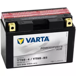 купить Автомобильный аккумулятор Varta 12V 8AH 120A(EN) клемы 1 (149x70x105) YT9B-BS AGM (508902012I314) в Кишинёве 