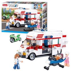 купить Конструктор Sluban B1065 Ambulanța, 328 elem. в Кишинёве 