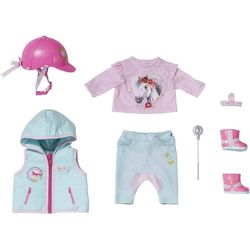 cumpără Păpușă Zapf 831175 Набор одежды BABY born Deluxe Riding Outfit 43cm în Chișinău 