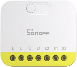 cumpără Întrerupător electric Sonoff Zigbee Smart Switch MINI-ZB2GS-L Mini Duo 2-Gang (No Neutral Required) în Chișinău 