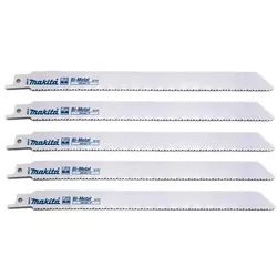 cumpără Accesoriu pentru fierăstrăie Makita B-31859 Set 5 panze sabie bim lemn/metal 19x225x18 în Chișinău 