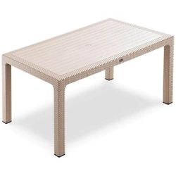 cumpără Mobilier pentru grădină Hydro S Masă Rattan, 150x90x75, Bej în Chișinău 