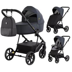 купить Детская коляска Tutis Carucior 2in1 ENZO Antracite 546 (1702546) в Кишинёве 