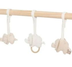 купить Игрушка-подвеска Jollein 108-001-68110 Set de jucarii pentru Babygym Elephant Tales в Кишинёве 