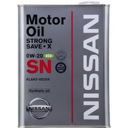 купить Масло Nissan 0W-20 SP Strong Save X 4L в Кишинёве 