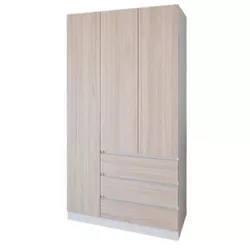 купить Шкаф Smartex (15869) N15 120cm Alb+St.Deschis в Кишинёве 