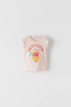 Tricou ZARA Roz 1716/340/620