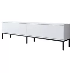 cumpără Comodă TV Trendy Suport TV, Lord, NegruAlb, 180x47x30cm în Chișinău 