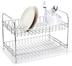 купить Сушка для посуды Teknotel KB007c Scurgator vase 48x33x32cm, metal chrom в Кишинёве 