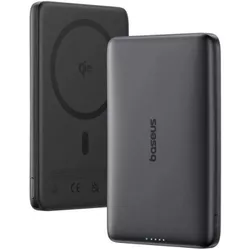 cumpără Acumulator extern USB (Powerbank) Baseus E0027201, PicoGo AM41 Ultra-Slim Qi2 Magnetic, Cosmic Black în Chișinău 