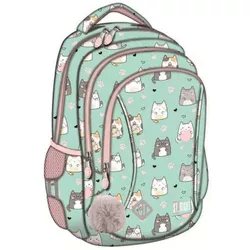 cumpără Rucsac pentru copii St.RIGHT 56682 Ghiozdan scolar Charming Cats 27x17x39cm în Chișinău 