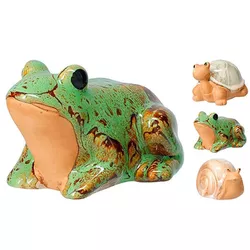 купить Декор ProGarden 33818 Figurina Broasca, Testoasa, Melc, 11cm, portelan в Кишинёве 