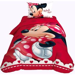 купить Детское постельное белье Tac Disney Minnie Lovely Single (60243956) в Кишинёве 