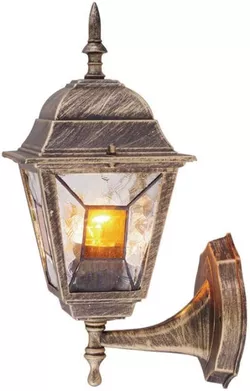 cumpără Aplică exterior Vivalux VIV004228 de gradina MURANO, pe perete, E27, direcționat în sus, alama antica în Chișinău 