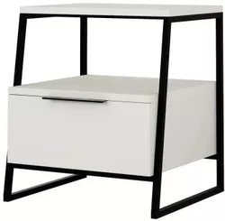 cumpără Noptieră Trendy Pal Alb, 45x50x41cm (GTR001496) în Chișinău 