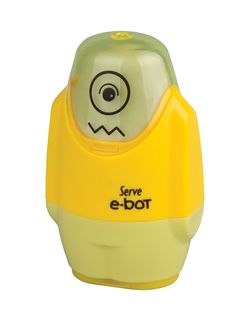 Ластик с точилкой 2в1 "E-Bot" Serve