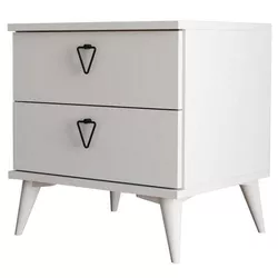 купить Тумбочка Trendy Versa, Alb, 52x55x45cm в Кишинёве 