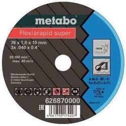 купить Диск отрезной Metabo 626870000 Диск для угловой шлифовальной машины S76*1,0*10 в Кишинёве 