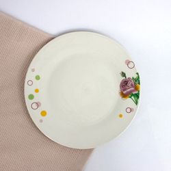 Farfurie plata  flori 23 cm  /48