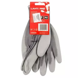 cumpără Îmbrăcăminte de lucru Lahti Pro 7502859 Mănuși de grădină cu protecţie nitril, verzi-gri, L (12per-BL), L230209K în Chișinău 