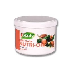 Маска для сухих волос, SOLVEX MMBeauty, 500 мл., NUTRI-OIL - питательная, с аргановым маслом