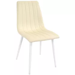 cumpără Scaun Deco DC-90P White PU+White legs în Chișinău 