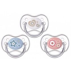 купить Пустышка Canpol 22/563 силик круглая 6-18 мес Newborn baby в Кишинёве 