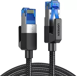 cumpără Cablu IT Ugreen 80430, Cat8 F/FTP Ethernet Cable, Pure Copper, Braided, 1.5m, Black în Chișinău 