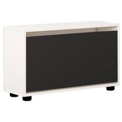 cumpără Raft pentru încălțăminte Mobildor-Lux Leo 50x27x47H cm White/Anthracite în Chișinău 