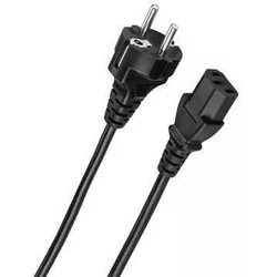 cumpără Cablu IT Hama 29934 Power Cord, Plug With Earth Contact - 3-Pin Socket, 1.50 M, 10Pcs. în Chișinău 