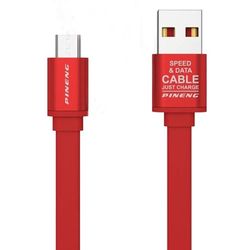 купить Кабель для моб. устройства Pineng PN-303 Rapid Micro USB (rosu) в Кишинёве
