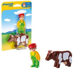 Farmer with Cow, PM6972