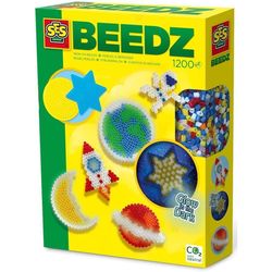 купить Набор для творчества Ses Creative 06302 BEEDZ Glow in the dark Universe в Кишинёве 