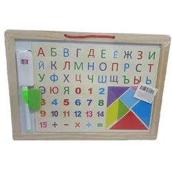 cumpără Puzzle miscellaneous 9725 Tabla din lemn cu accesorii 53893 31X21X1,5 în Chișinău 