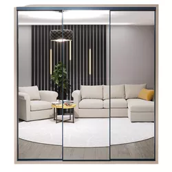 cumpără Dulap Bayro Parma 2000x2250x600 серый камень, купе în Chișinău 