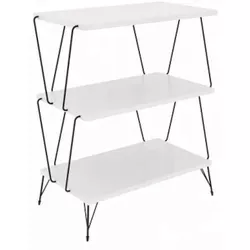 cumpără Măsuţă cafea Trendy Lazandos, Alb 48x75x31cm în Chișinău 