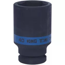 cumpără Set de tubulare, bite, duze King Tony 643540M Cap tubular de impact adânc 3/4" 40 mm în Chișinău 