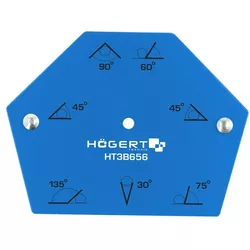 cumpără Suport magnetic pentru sudură Hoegert HT3B656 Magnet hexagonal pentru sudura 22.5kg ,120x90x18mm în Chișinău 