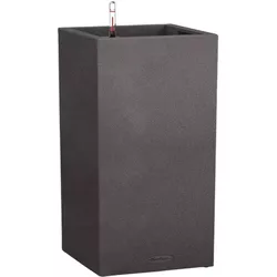 купить Цветочный горшок Lechuza Canto Stone 40 High, Graphite Black в Кишинёве 