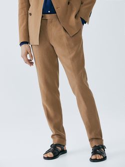 Брюки Massimo Dutti Коричневый 0094/275/710