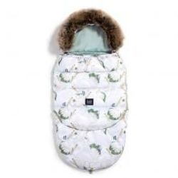 Конверт в коляску La Millou Combo Heron in Cream Lotus & Smoke Green